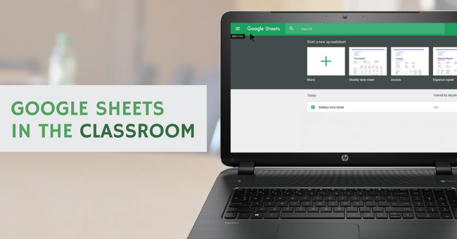 Google Sheets in the Classroom